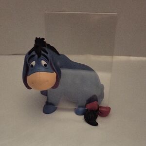 Blue and Pink Eeyore Figurine